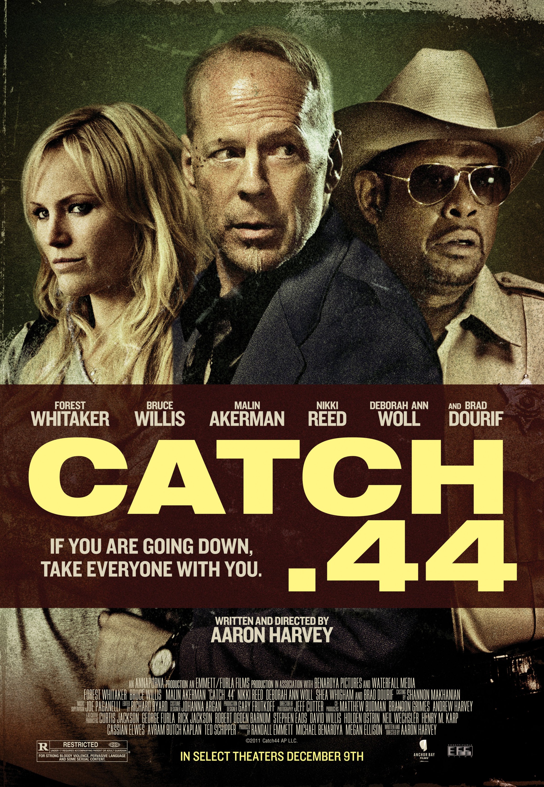 Mega Sized Movie Poster Image for Catch .44 (#1 of 2)