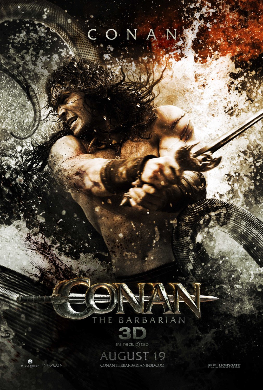 Extra Large Movie Poster Image for Conan the Barbarian (#3 of 10)