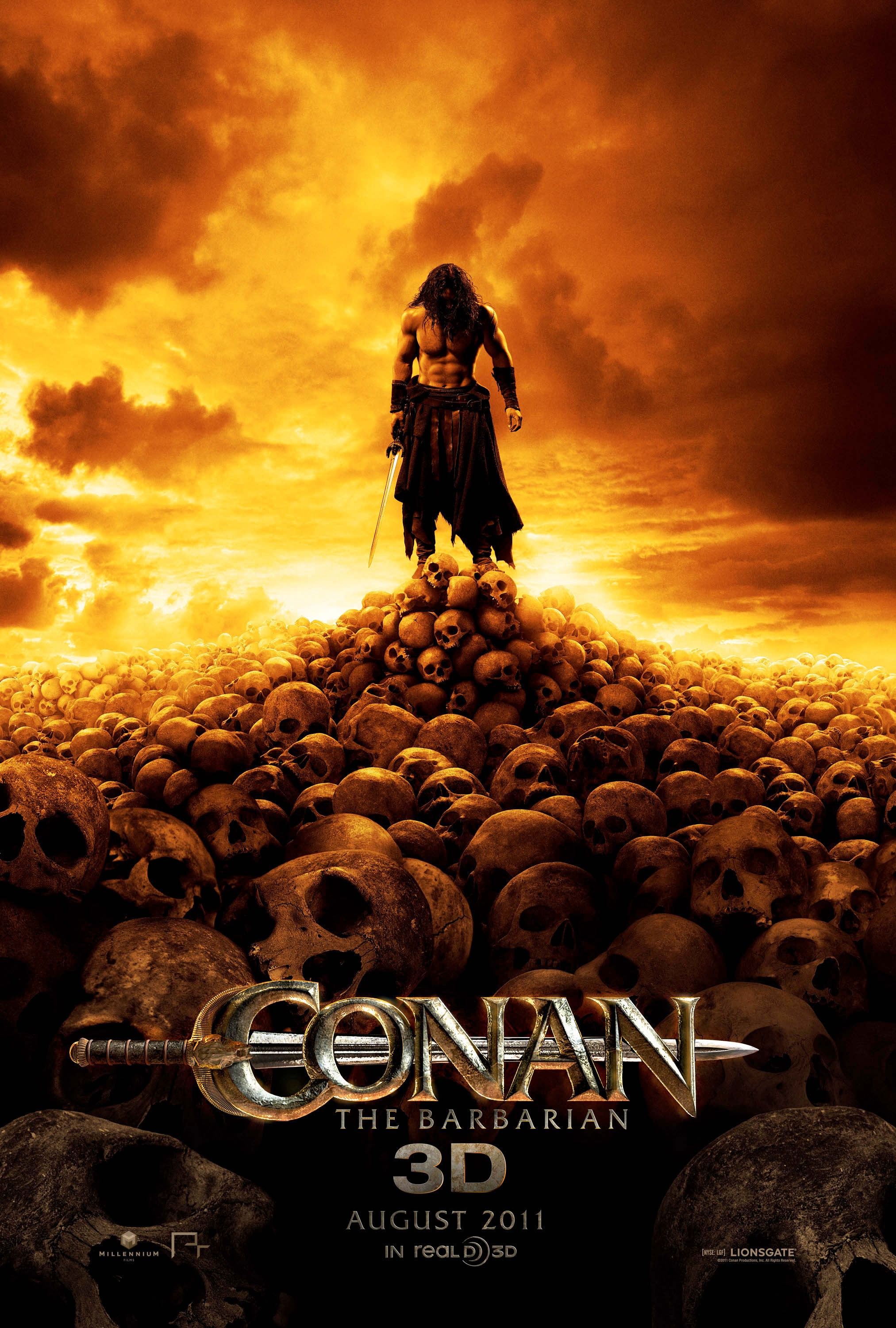 Mega Sized Movie Poster Image for Conan the Barbarian (#1 of 10)