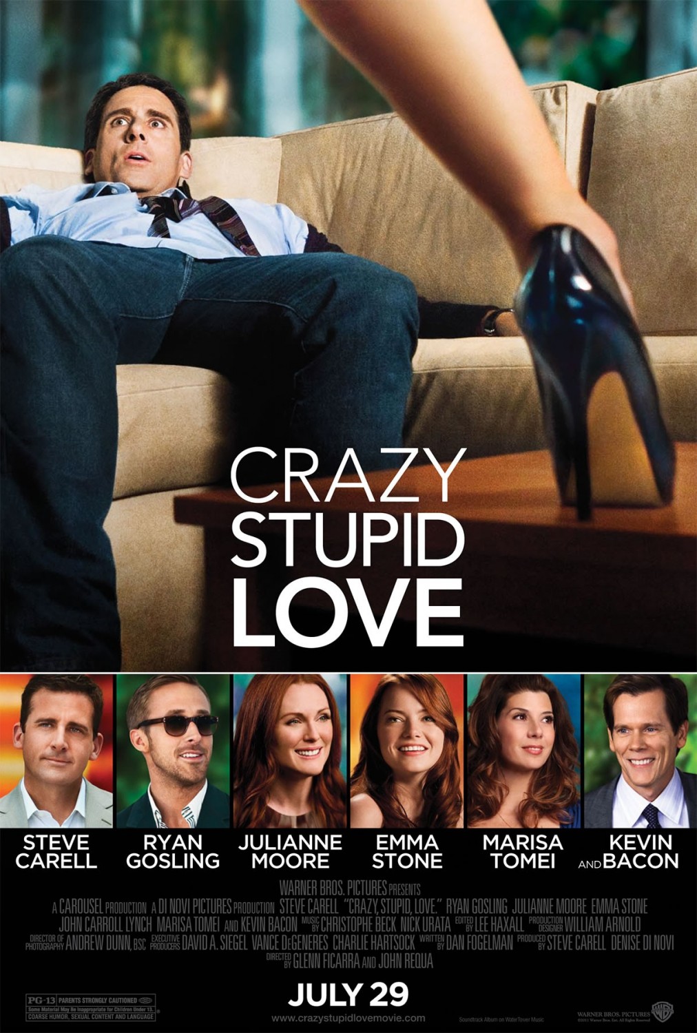 Extra Large Movie Poster Image for Crazy, Stupid, Love. (#1 of 7)