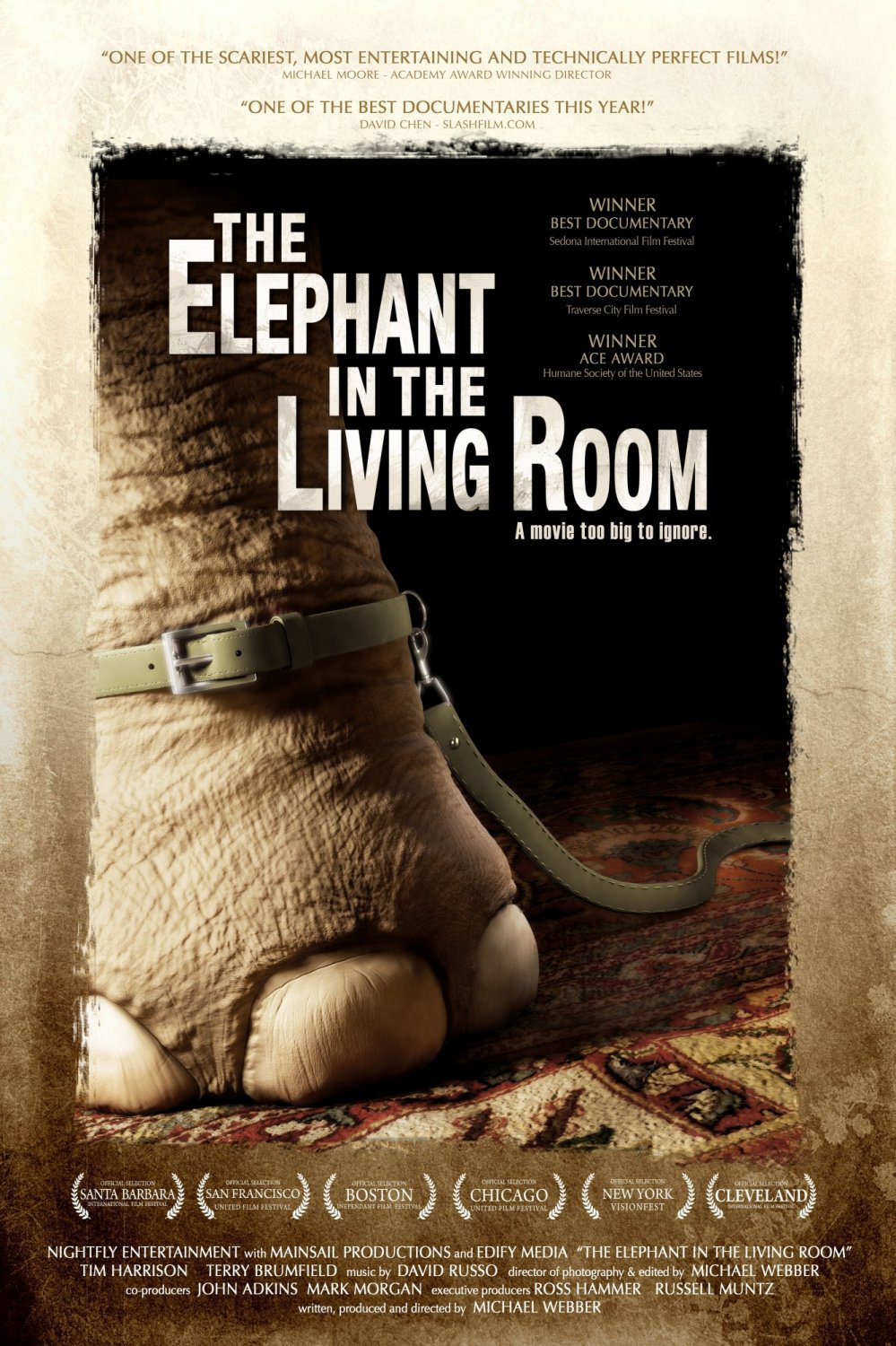 Extra Large Movie Poster Image for The Elephant in the Living Room (#2 of 2)