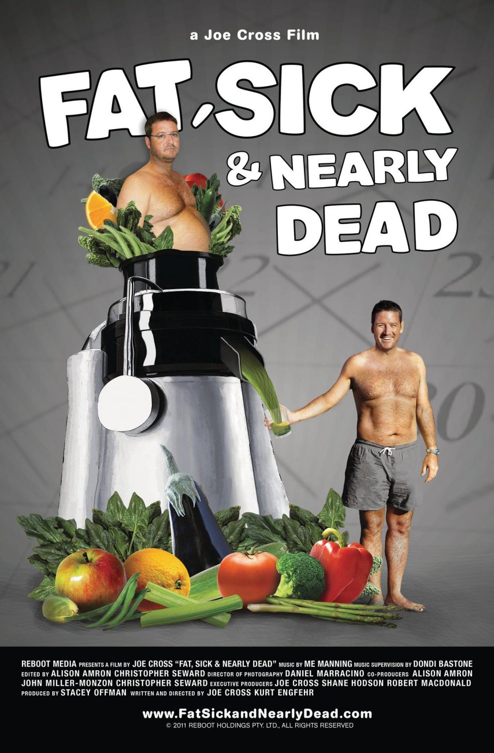 Extra Large Movie Poster Image for Fat, Sick & Nearly Dead 