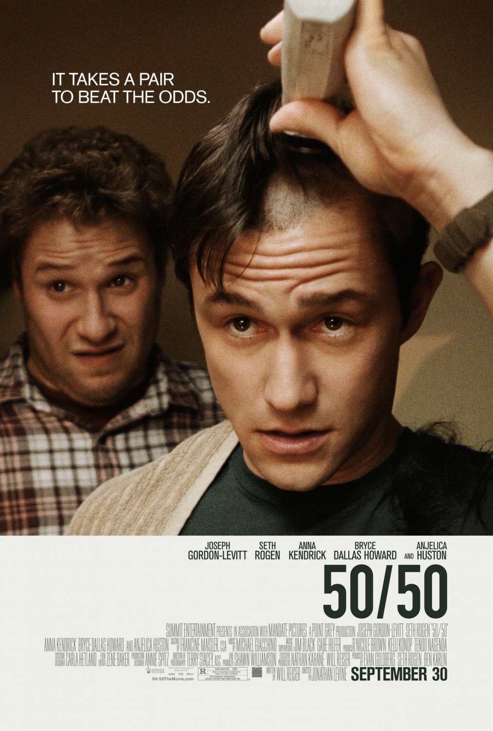 Extra Large Movie Poster Image for 50/50 (#1 of 4)