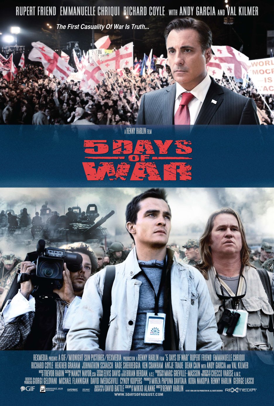Extra Large Movie Poster Image for 5 Days of War (#4 of 6)