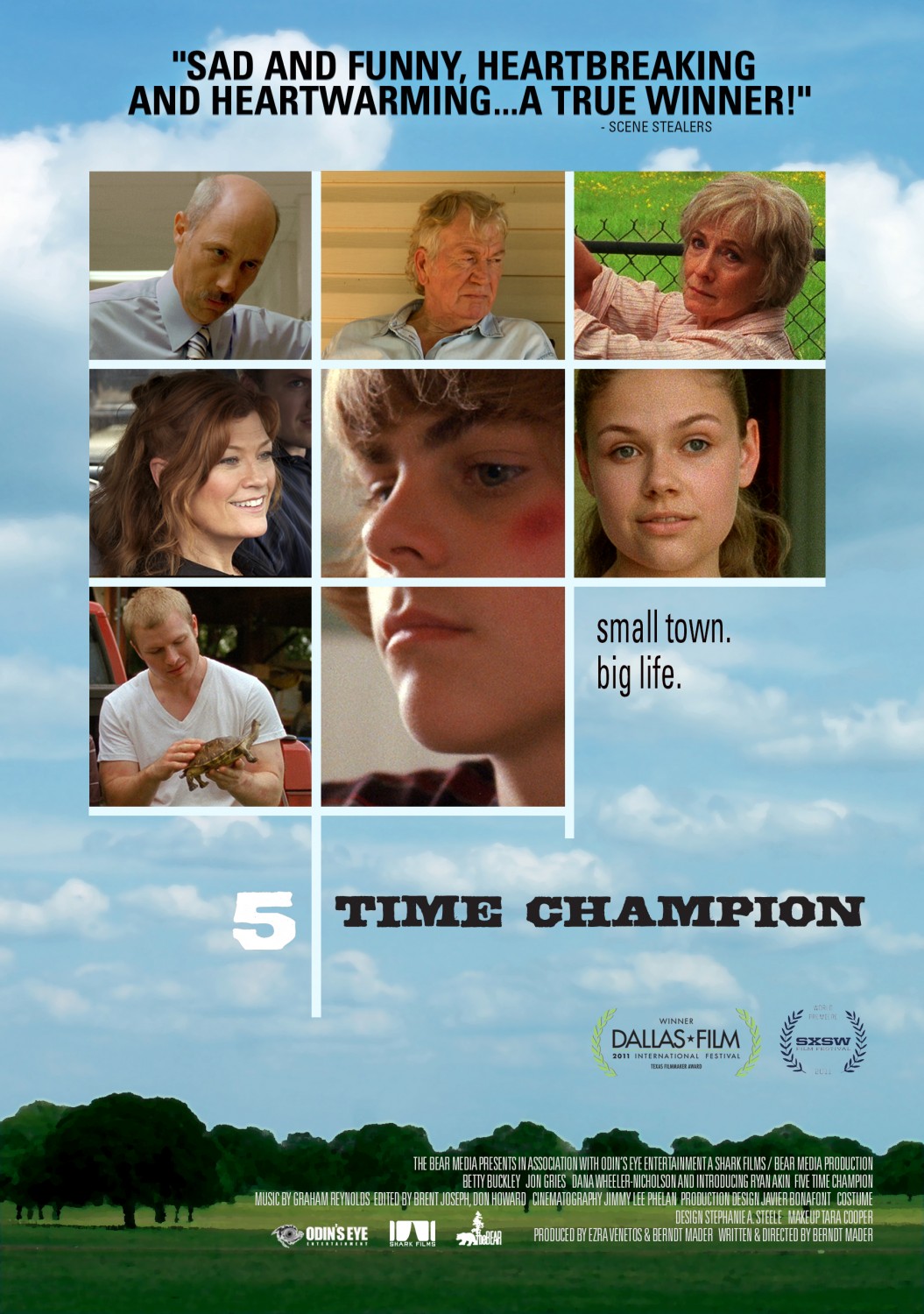 Extra Large Movie Poster Image for 5 Time Champion 