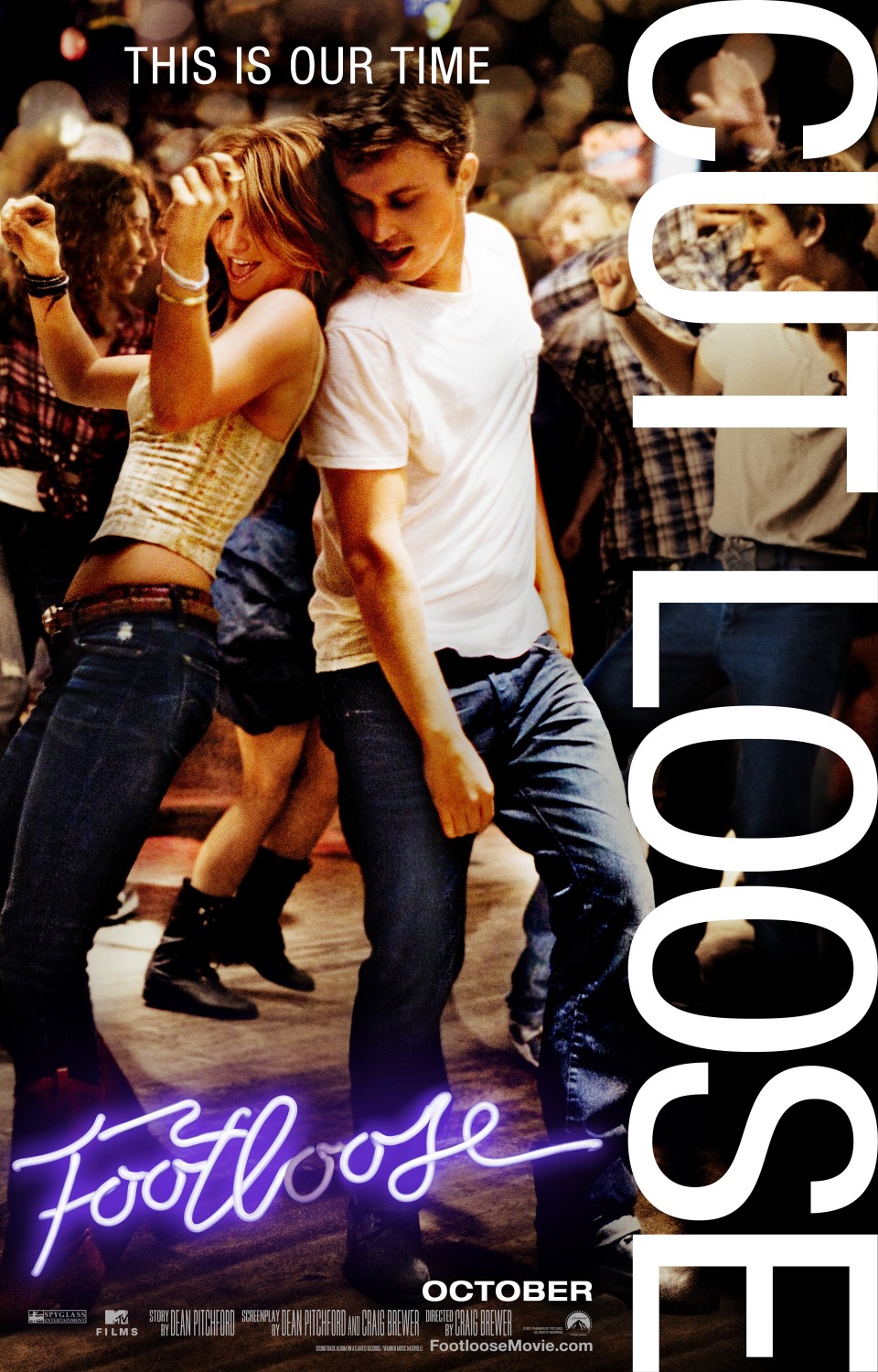 Extra Large Movie Poster Image for Footloose (#3 of 6)