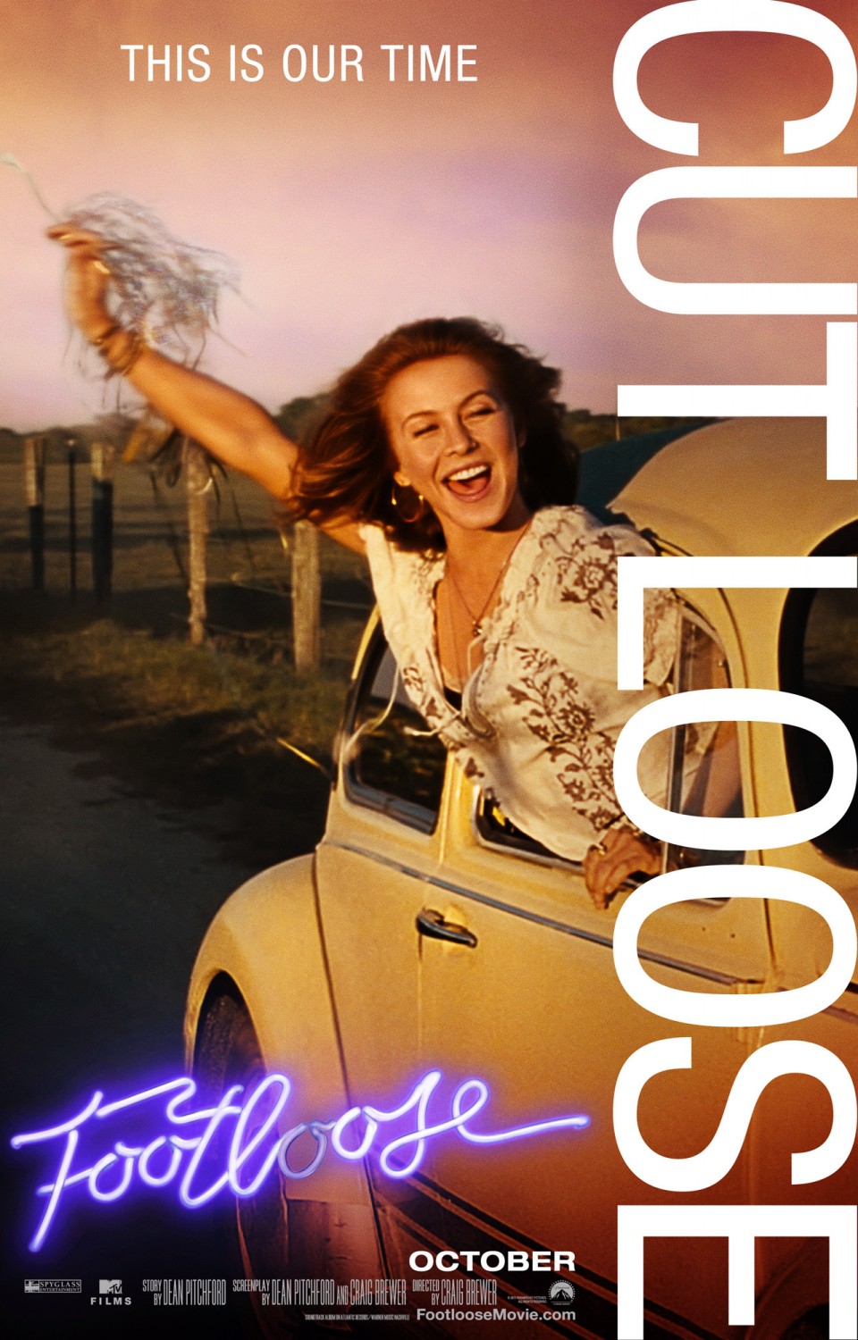 Extra Large Movie Poster Image for Footloose (#5 of 6)