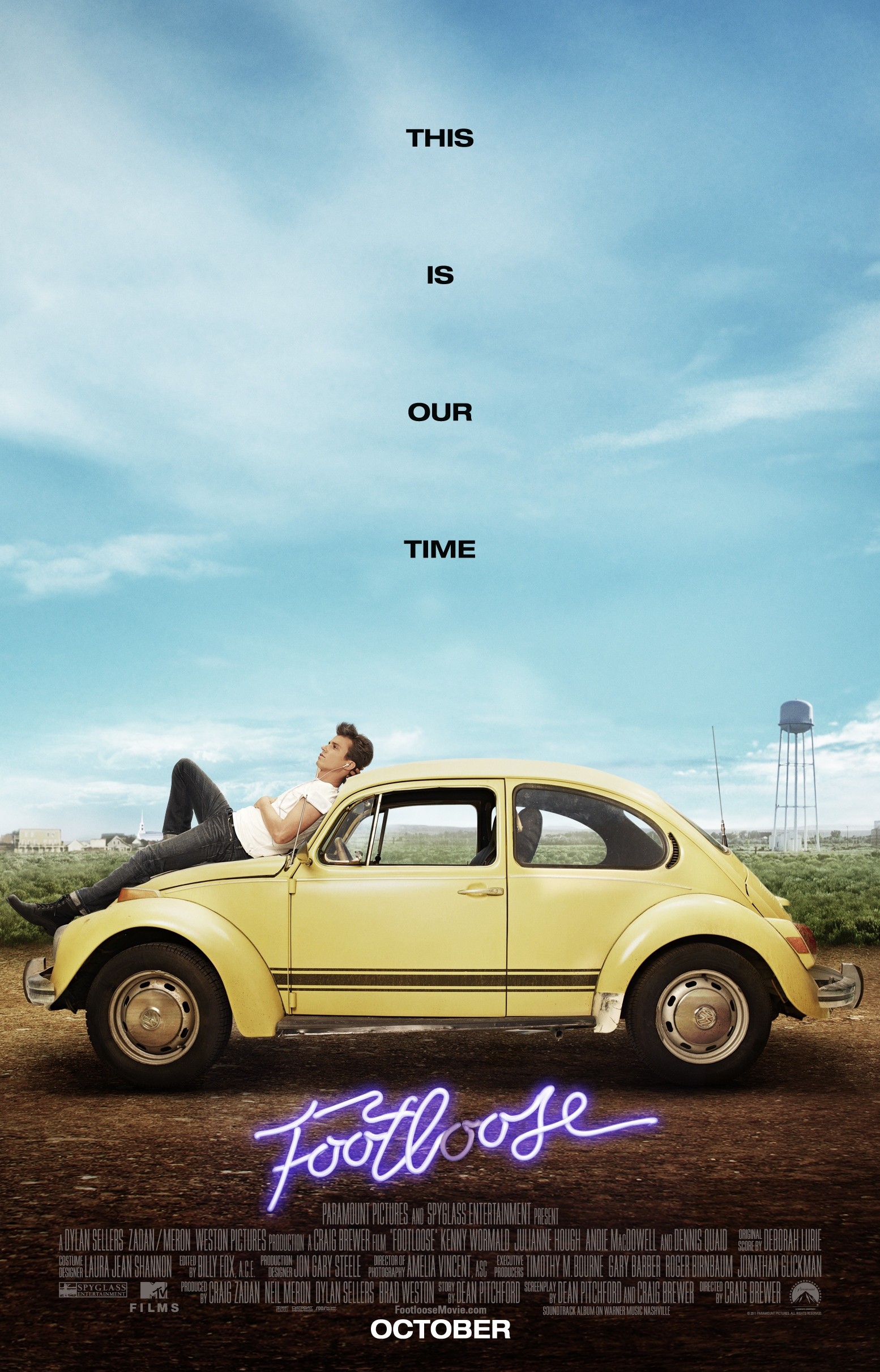 Mega Sized Movie Poster Image for Footloose (#1 of 6)