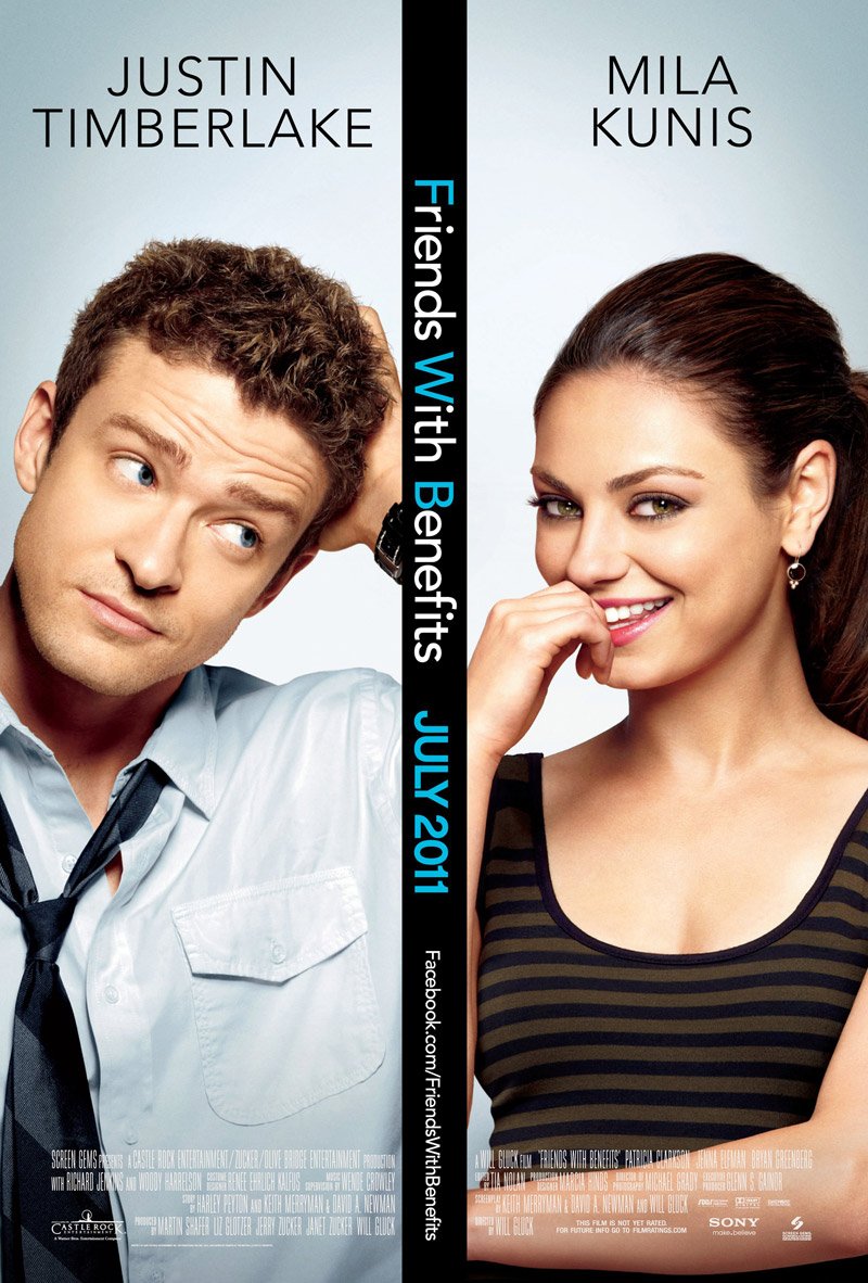 Extra Large Movie Poster Image for Friends with Benefits (#1 of 4)