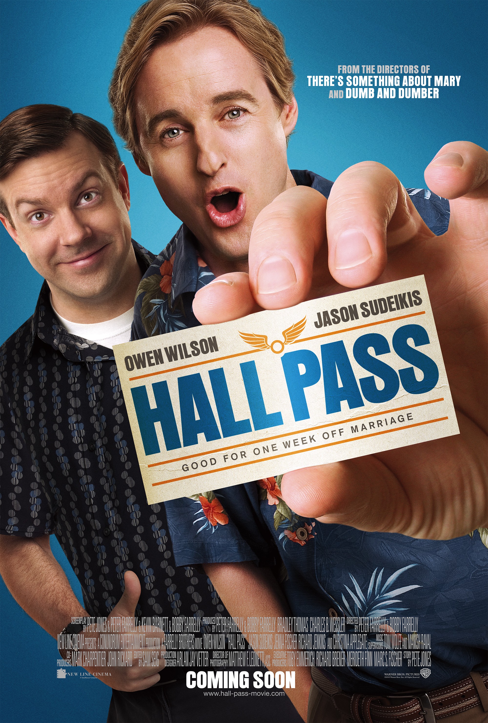 Mega Sized Movie Poster Image for Hall Pass (#4 of 10)