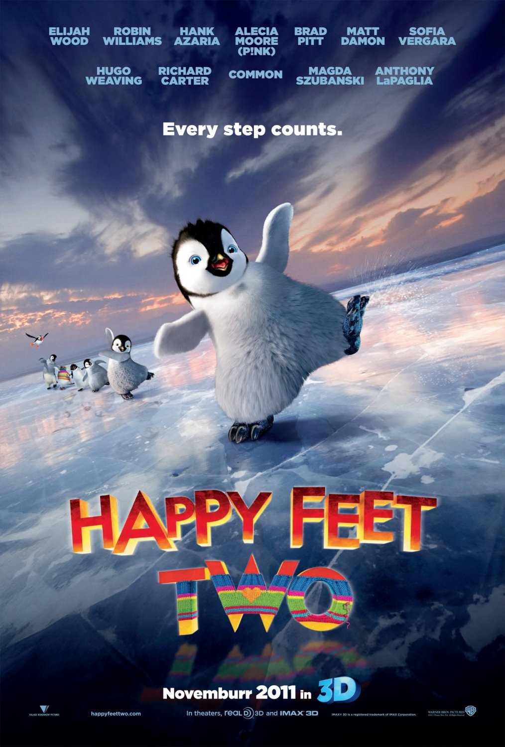 Extra Large Movie Poster Image for Happy Feet Two (#1 of 6)