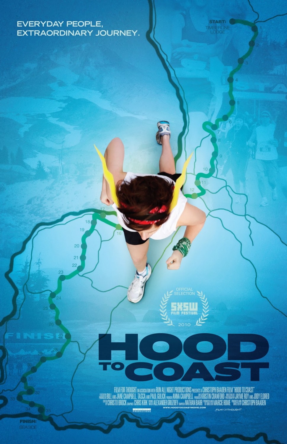 Extra Large Movie Poster Image for Hood to Coast 