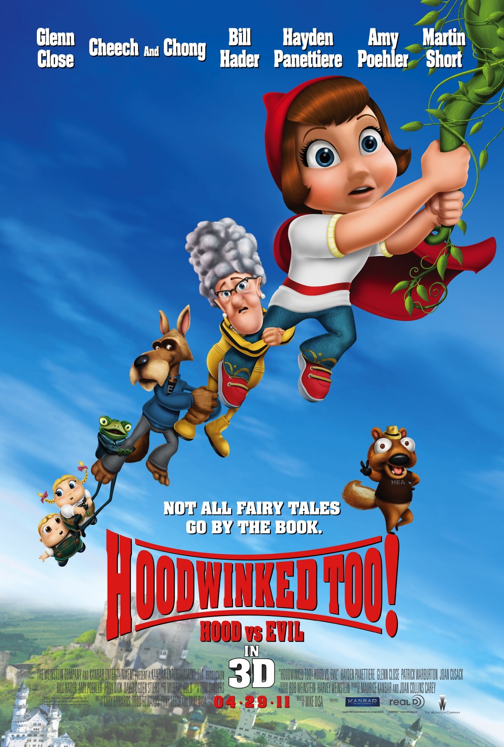 Extra Large Movie Poster Image for Hoodwinked Too! Hood VS. Evil (#4 of 6)
