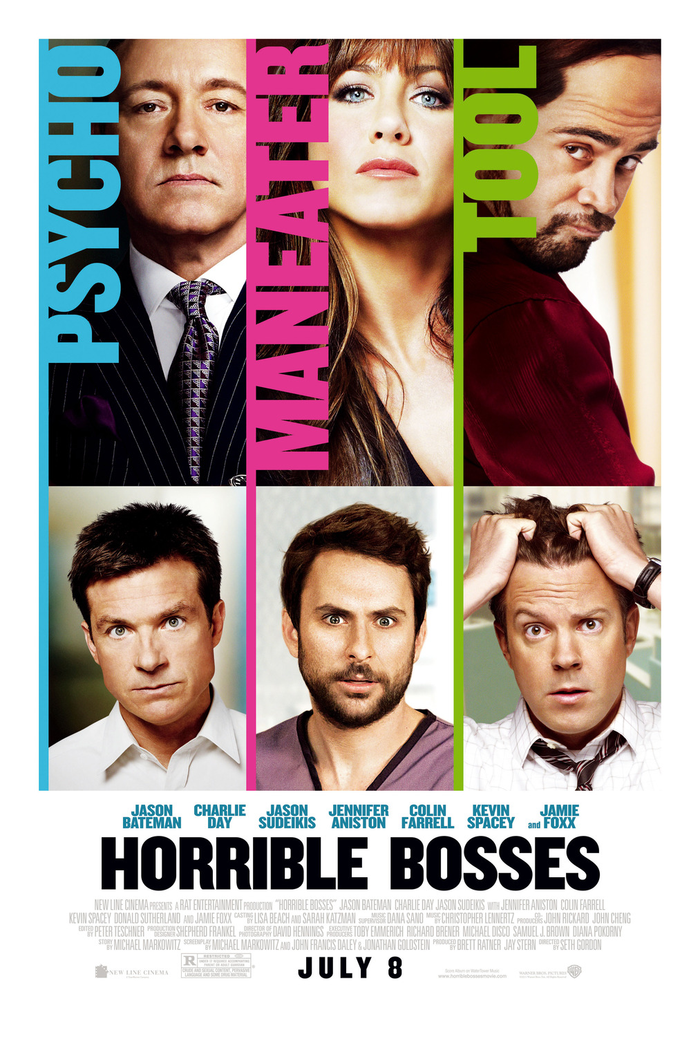 Extra Large Movie Poster Image for Horrible Bosses (#4 of 11)
