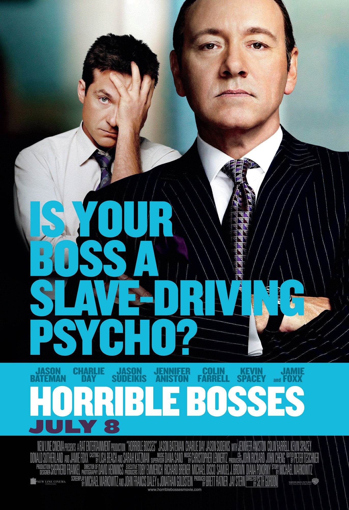 Mega Sized Movie Poster Image for Horrible Bosses (#1 of 11)