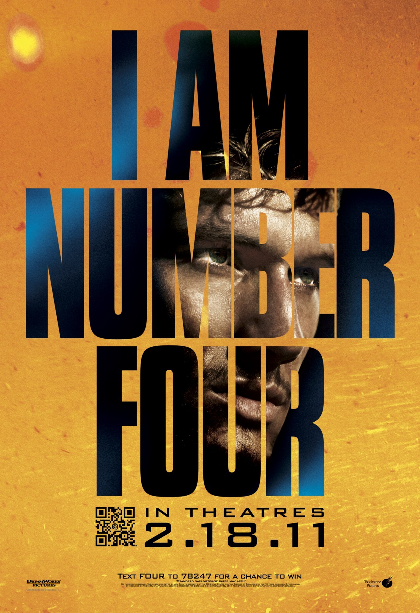 Mega Sized Movie Poster Image for I Am Number Four (#2 of 6)
