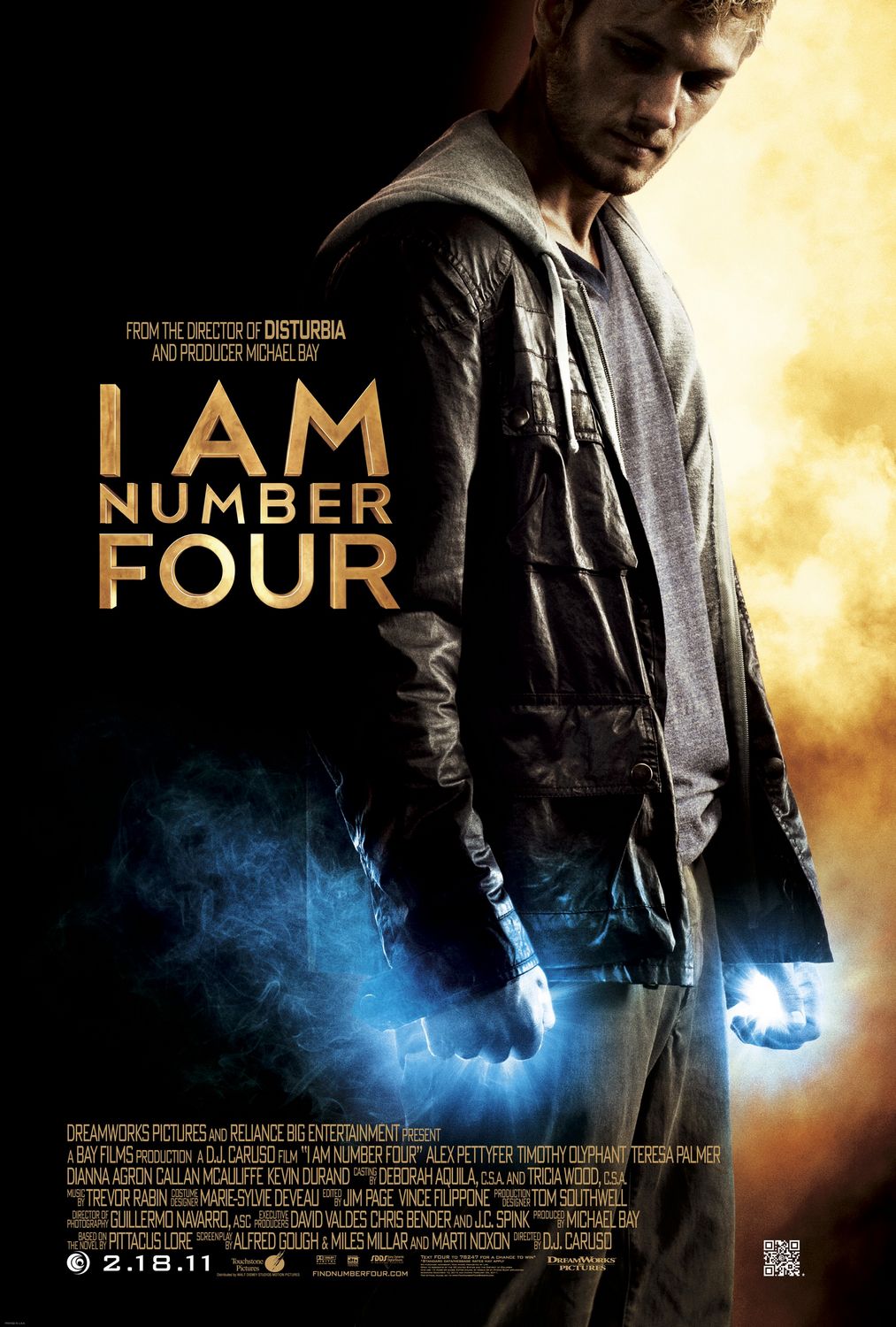 Extra Large Movie Poster Image for I Am Number Four (#1 of 6)
