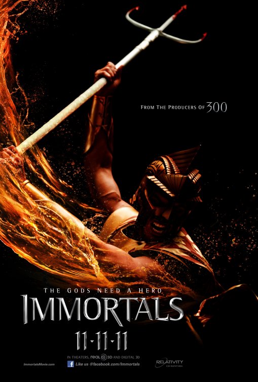 Immortals Movie Poster