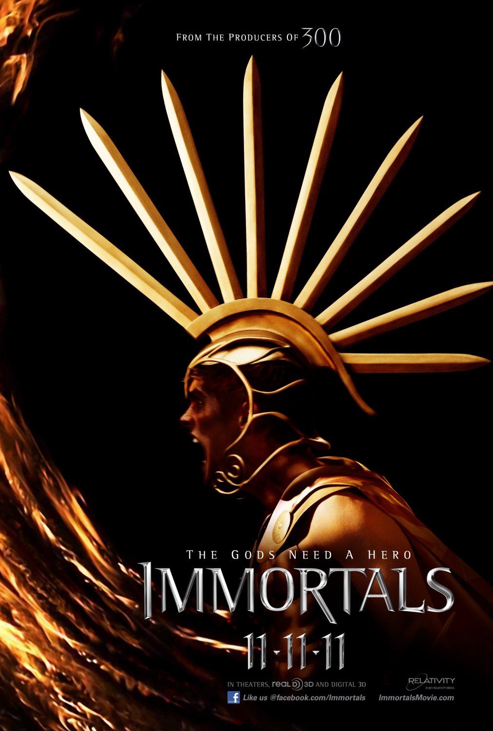 Extra Large Movie Poster Image for Immortals (#5 of 10)