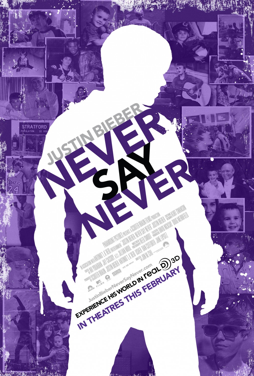 Extra Large Movie Poster Image for Justin Bieber: Never Say Never (#2 of 4)