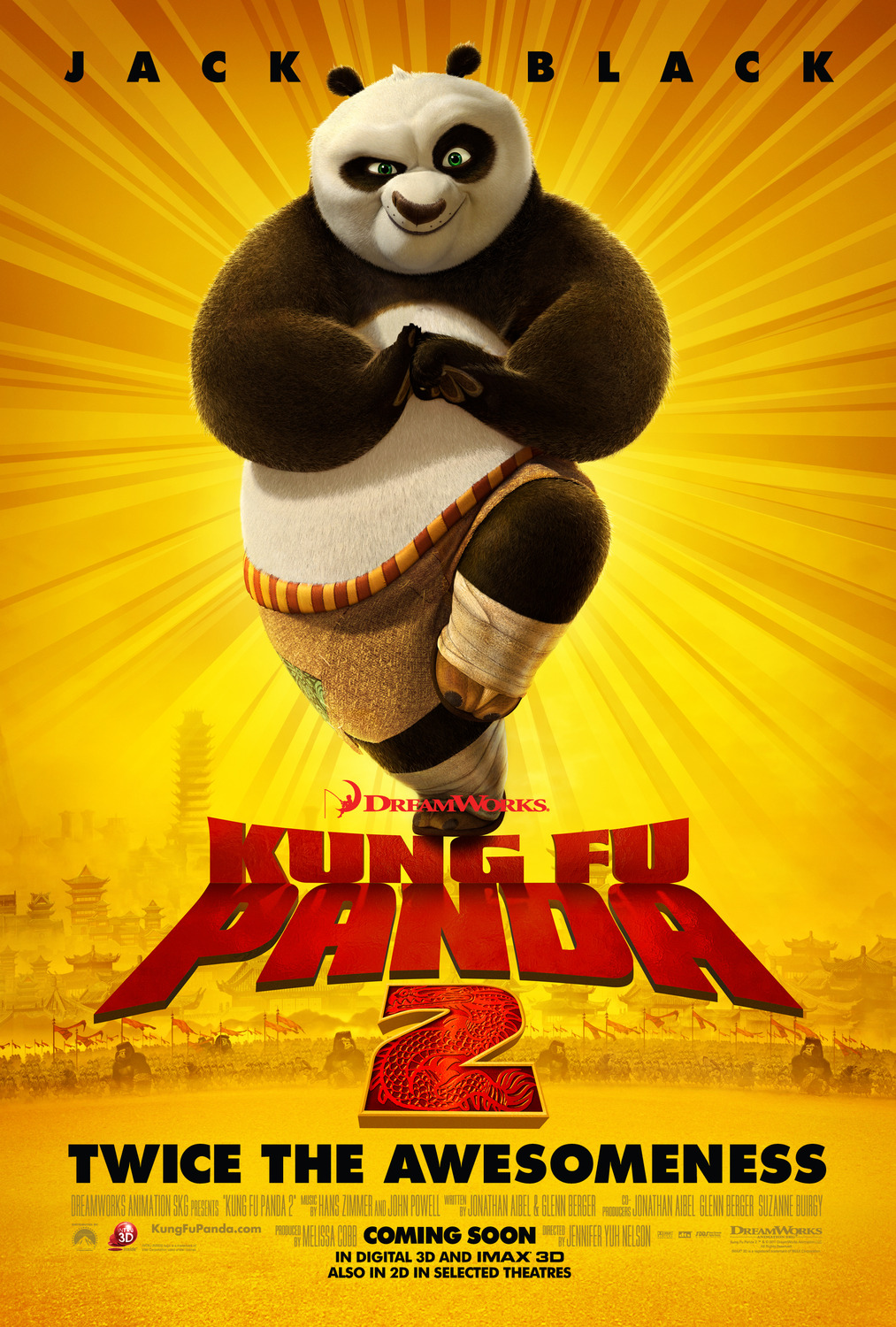 Extra Large Movie Poster Image for Kung Fu Panda 2 (#4 of 8)