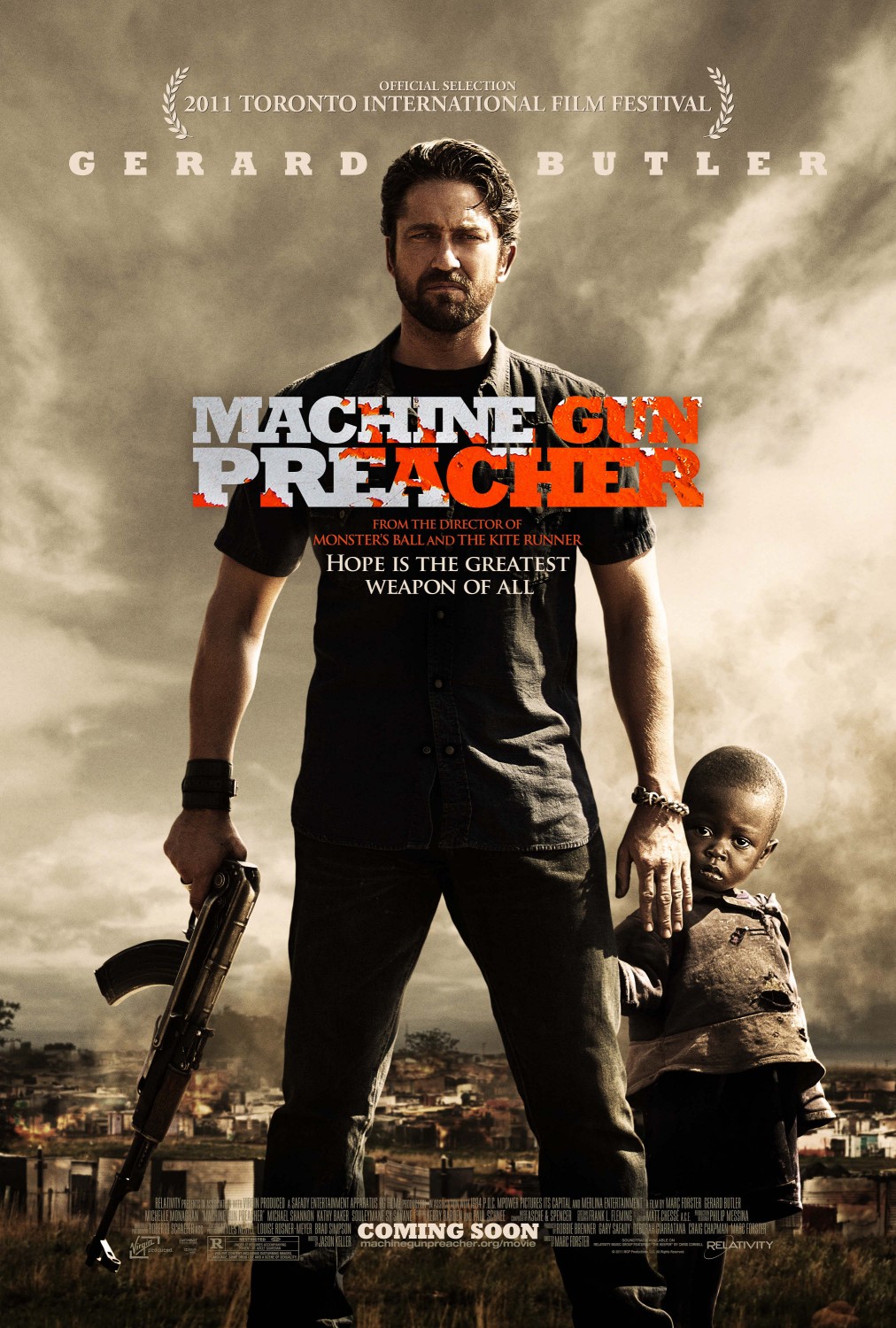 Extra Large Movie Poster Image for Machine Gun Preacher (#1 of 3)