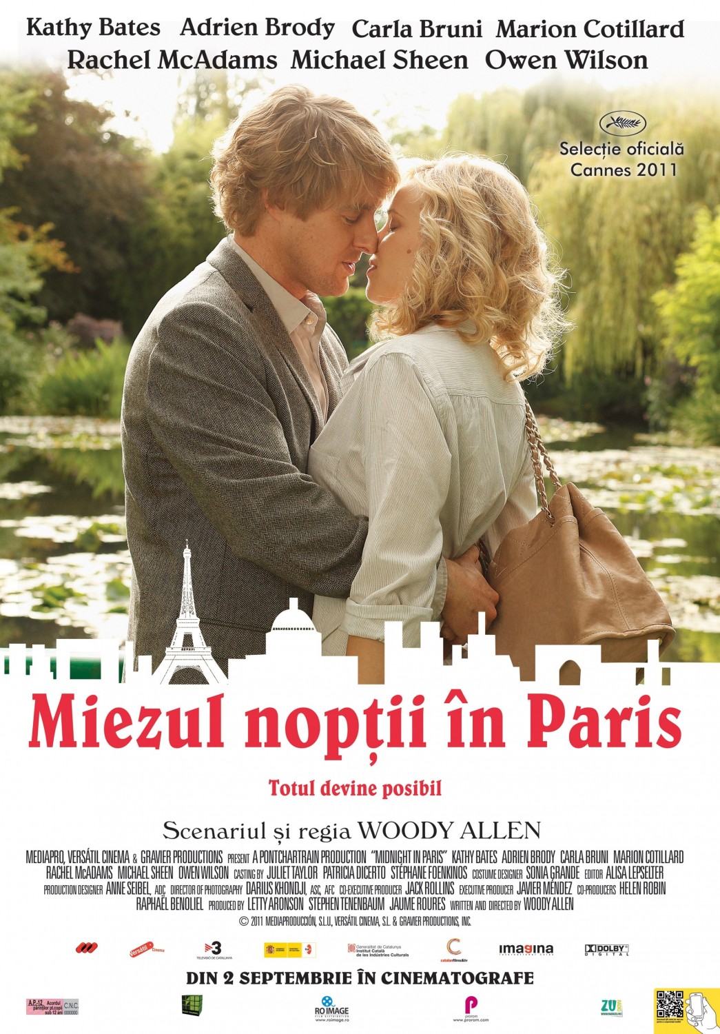 Extra Large Movie Poster Image for Midnight in Paris (#2 of 4)