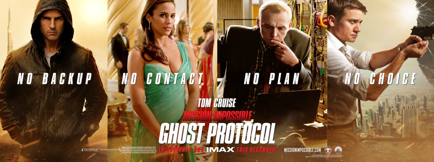 Extra Large Movie Poster Image for Mission: Impossible - Ghost Protocol (#5 of 14)
