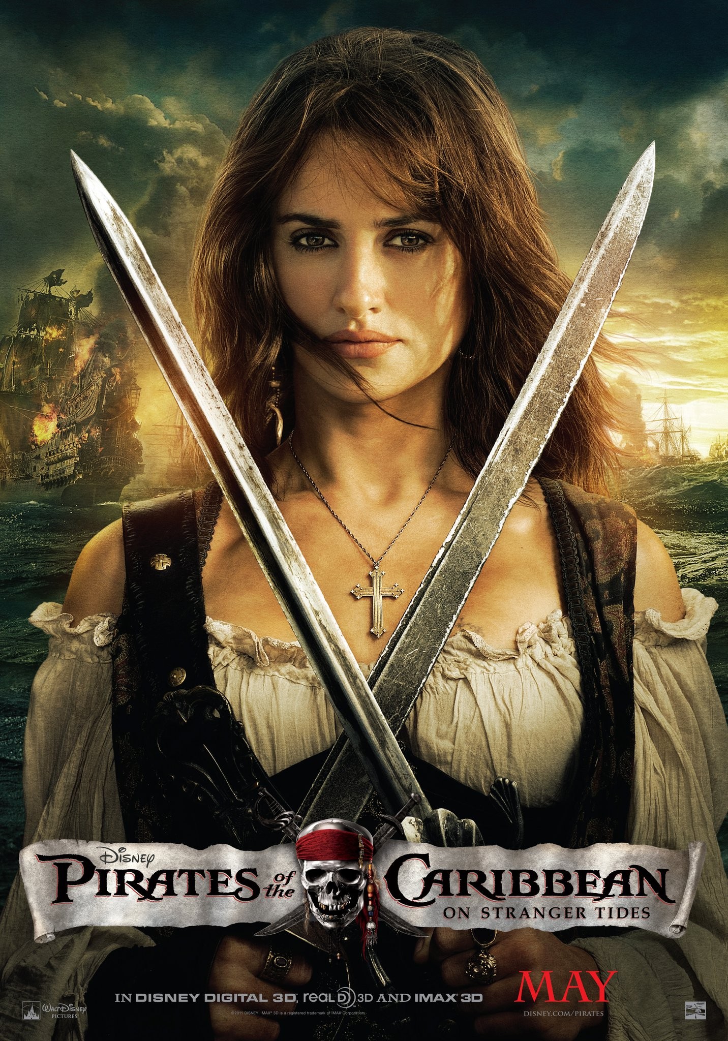 Mega Sized Movie Poster Image for Pirates of the Caribbean: On Stranger Tides (#5 of 14)