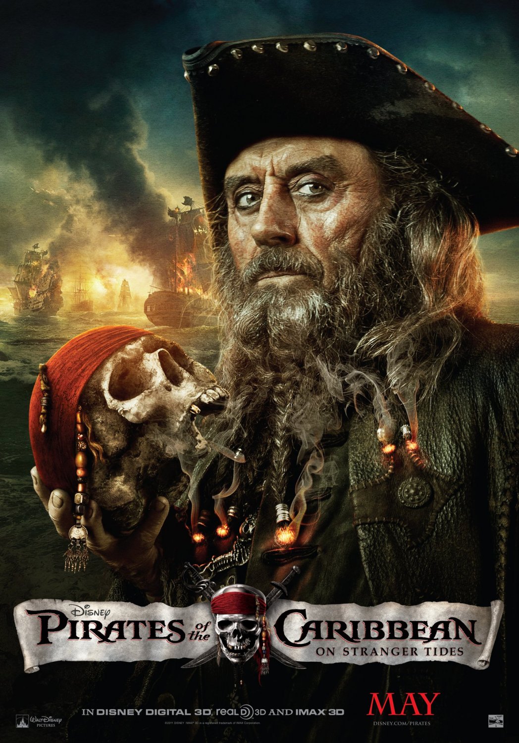 Extra Large Movie Poster Image for Pirates of the Caribbean: On Stranger Tides (#7 of 14)