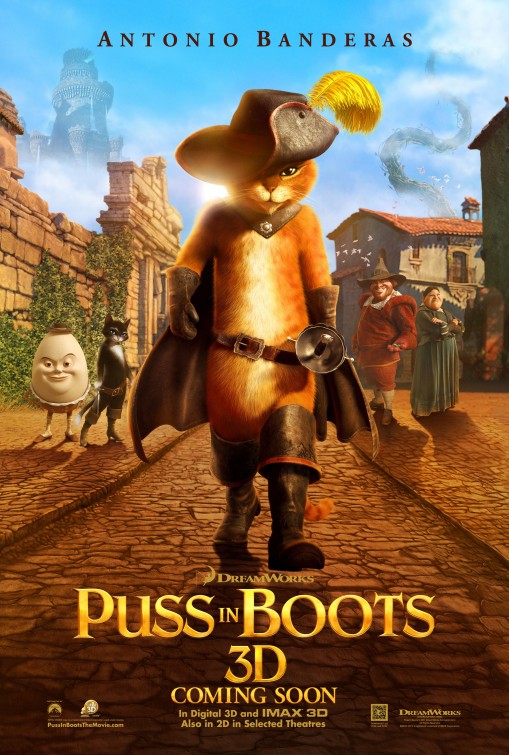 Puss in Boots Movie Poster