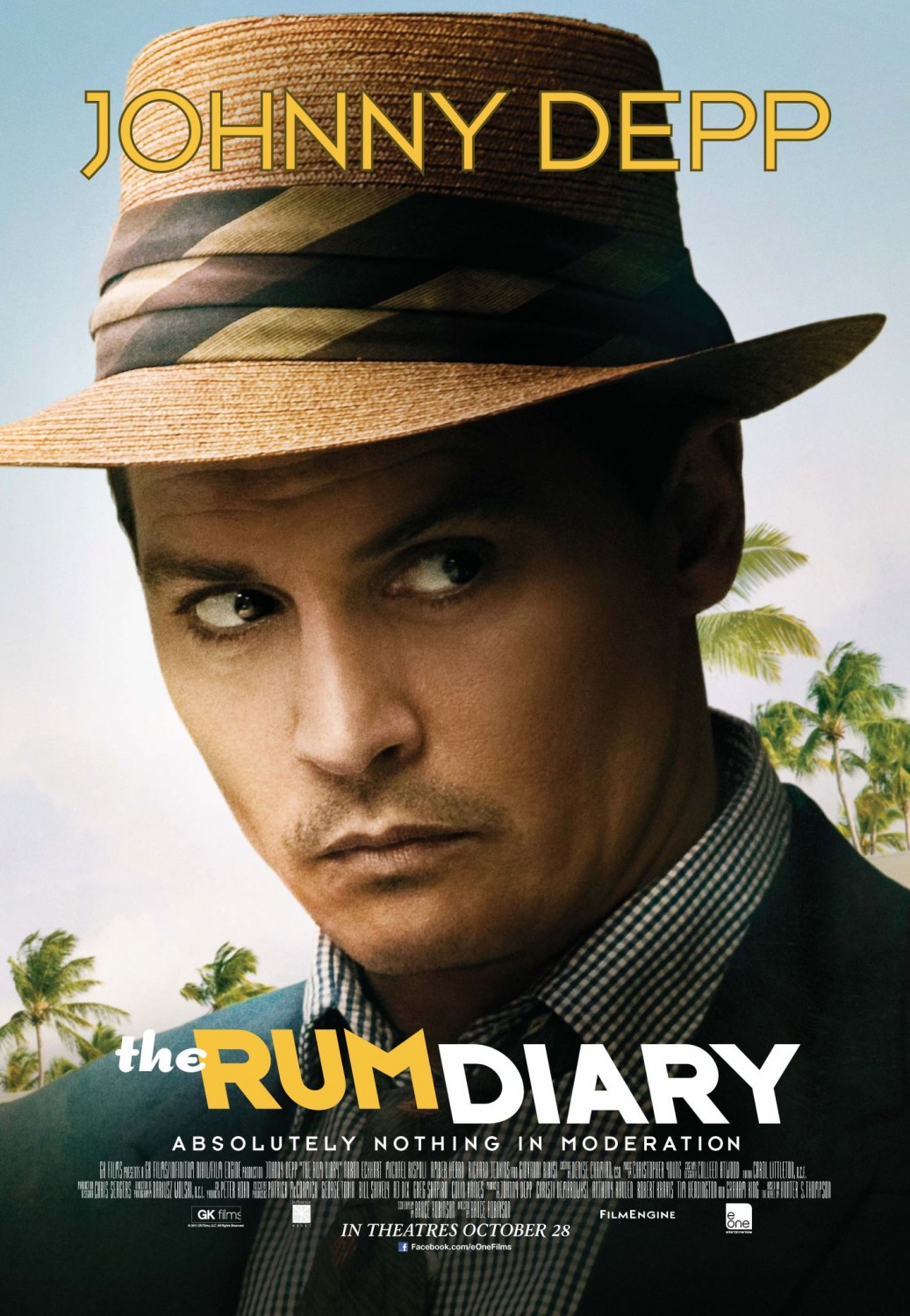 Extra Large Movie Poster Image for The Rum Diary (#2 of 7)