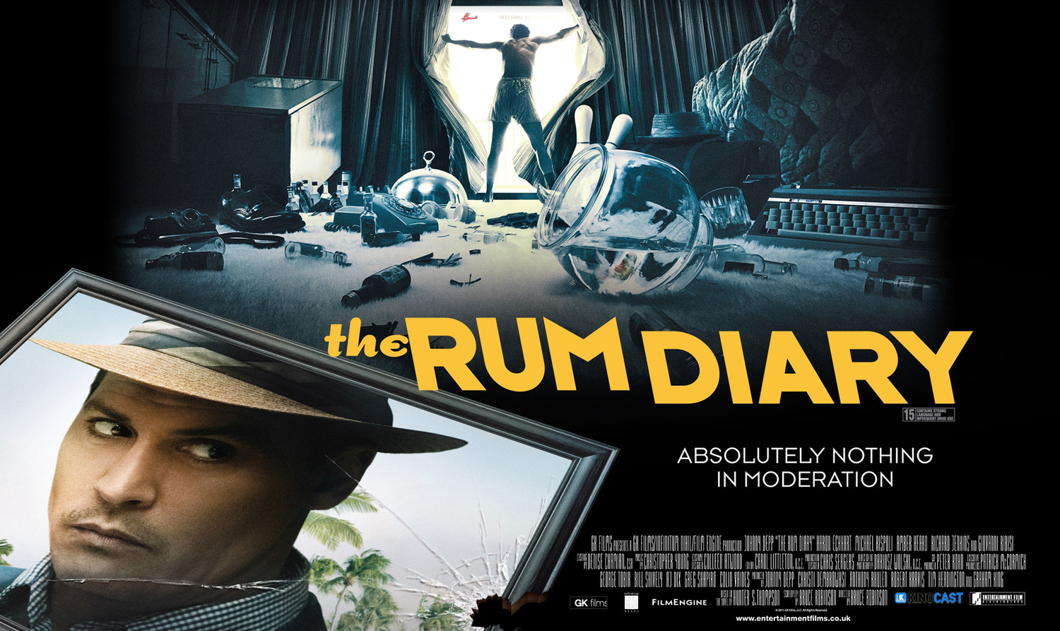 Extra Large Movie Poster Image for The Rum Diary (#5 of 7)