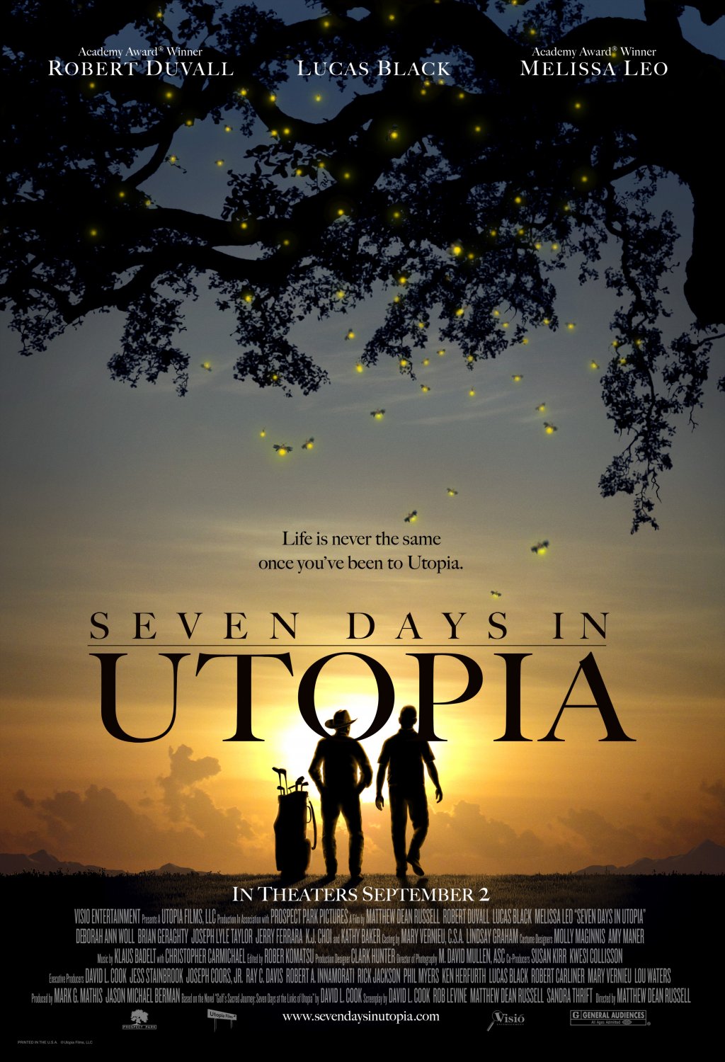 Extra Large Movie Poster Image for Seven Days in Utopia 
