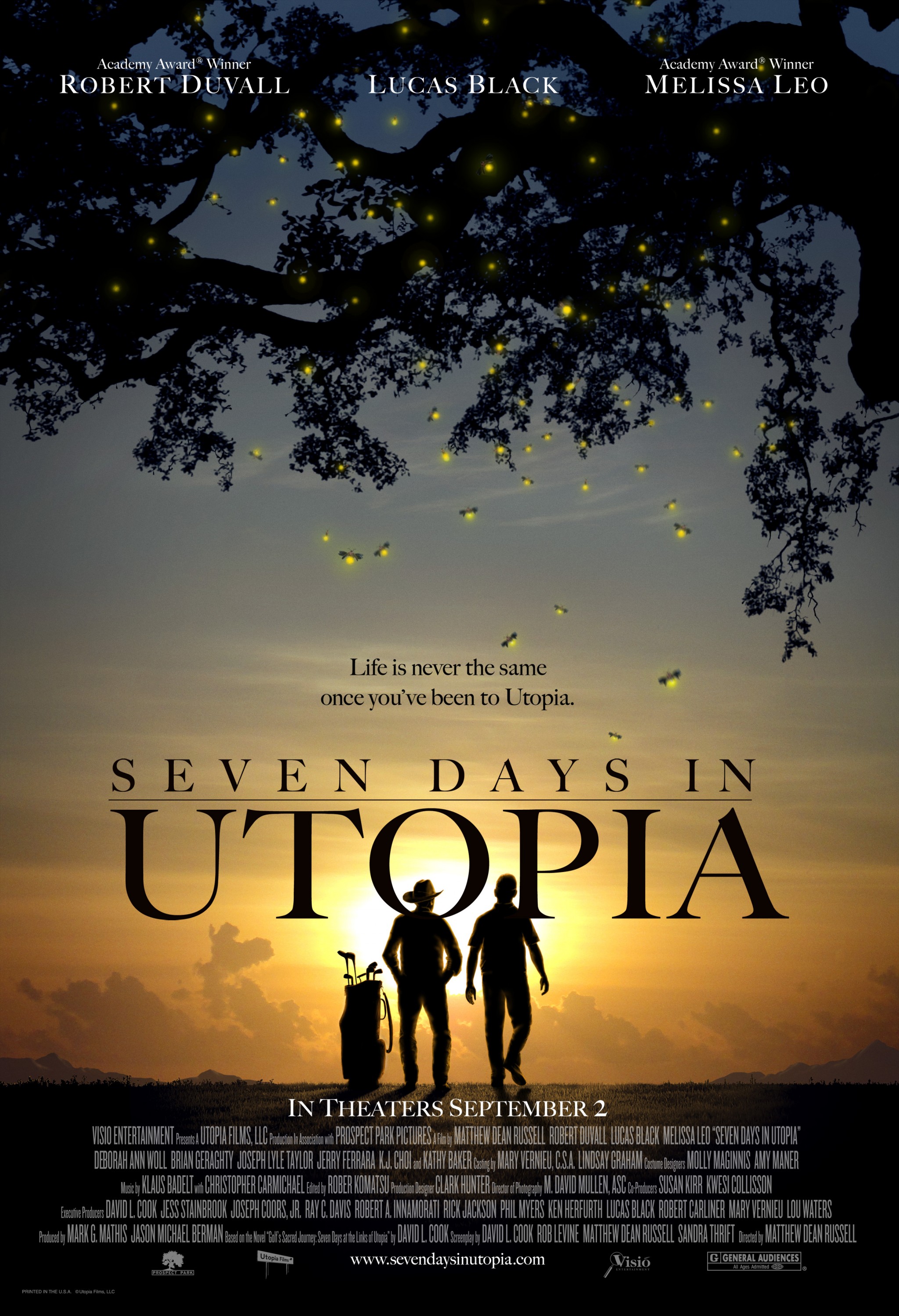 Mega Sized Movie Poster Image for Seven Days in Utopia 