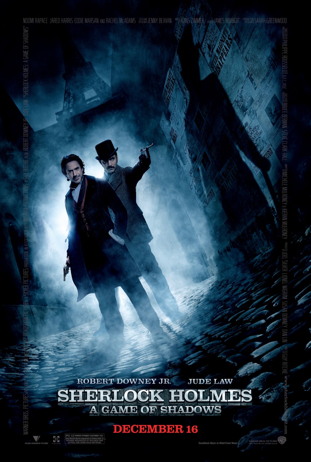 Extra Large Movie Poster Image for Sherlock Holmes: A Game of Shadows (#12 of 18)