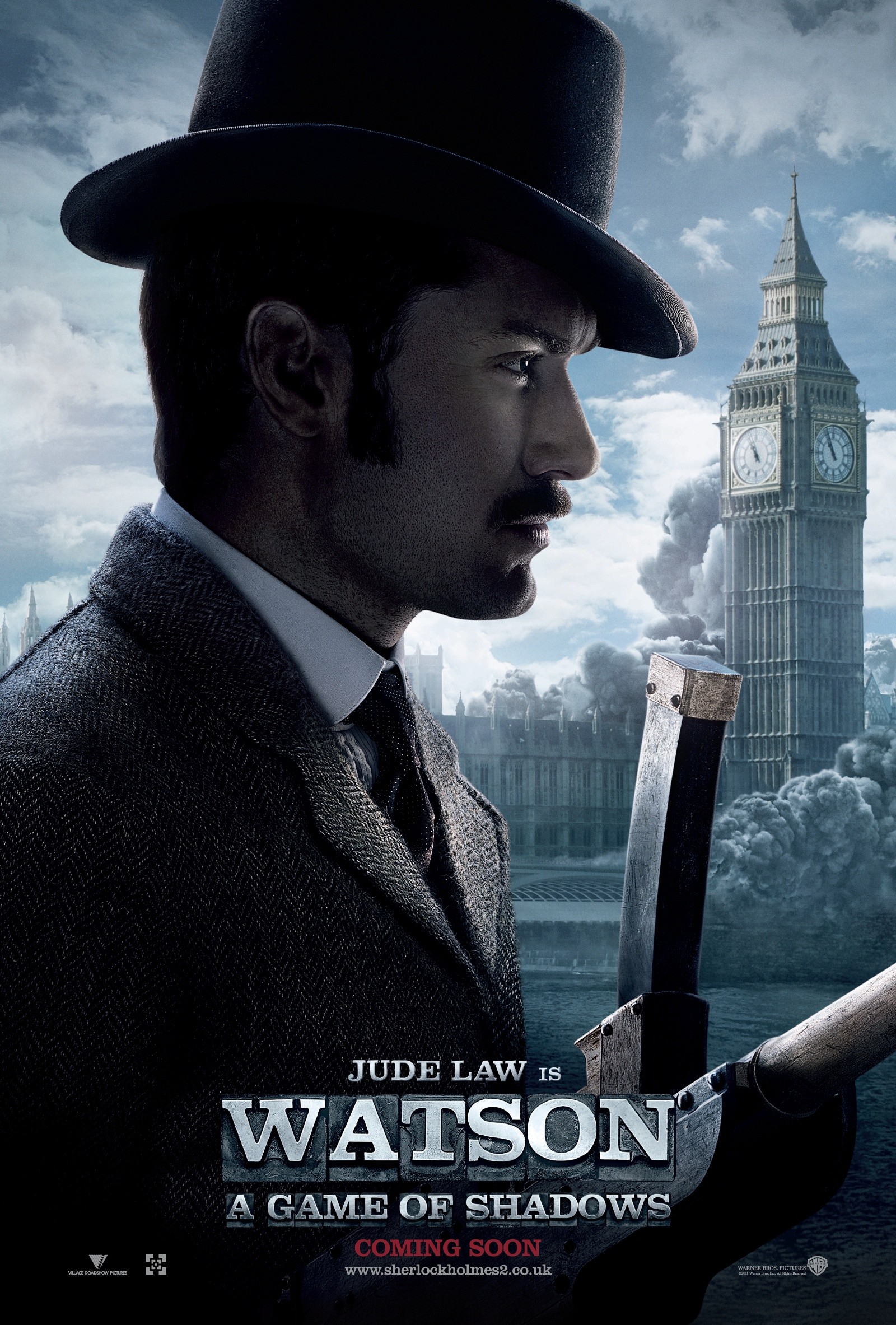 Mega Sized Movie Poster Image for Sherlock Holmes: A Game of Shadows (#4 of 18)
