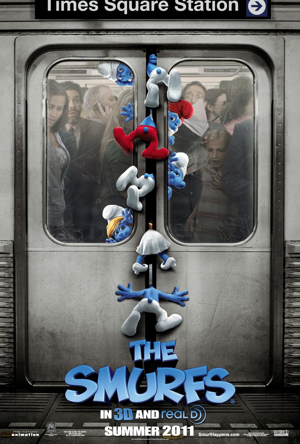 Extra Large Movie Poster Image for The Smurfs (#2 of 20)