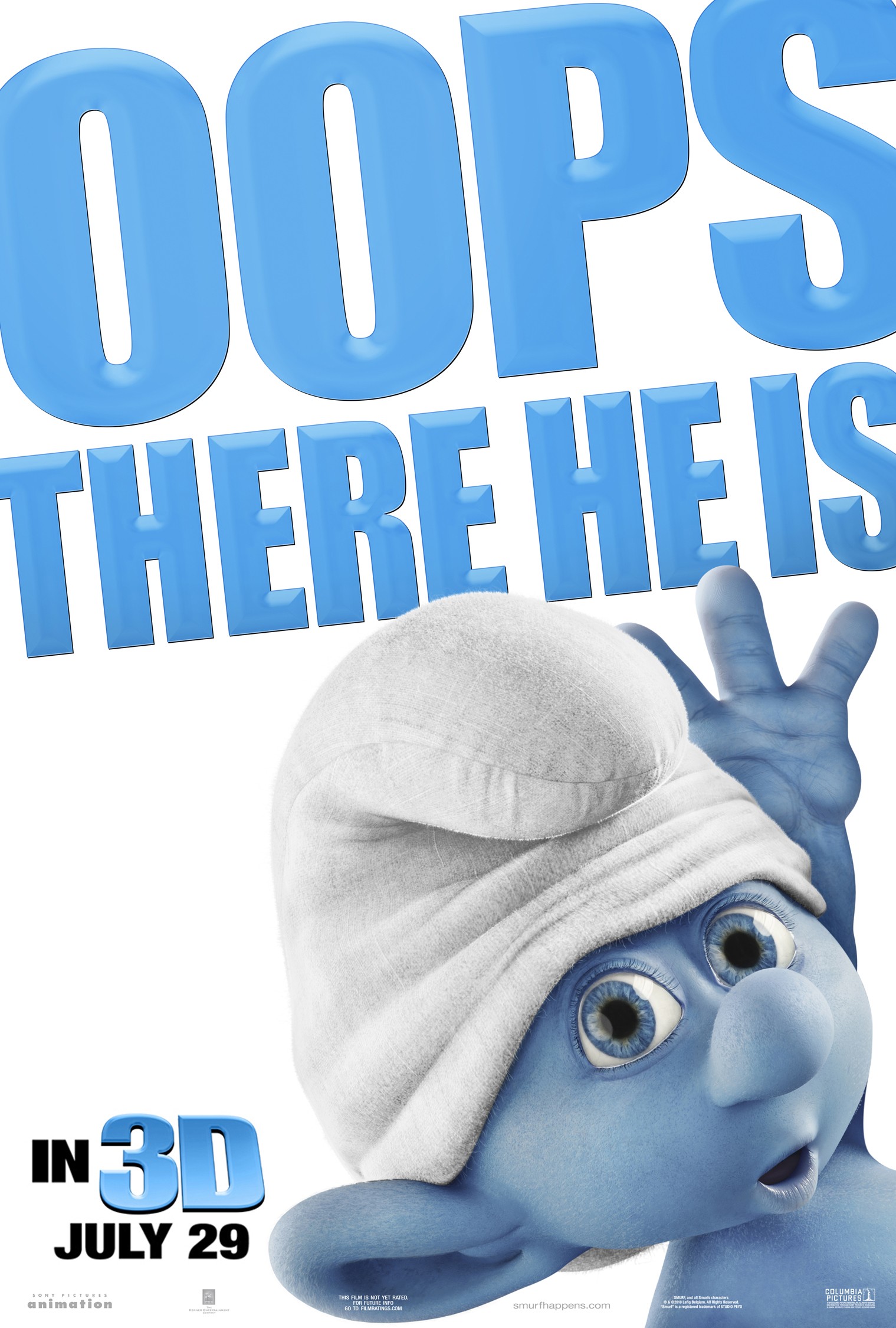 Mega Sized Movie Poster Image for The Smurfs (#6 of 20)