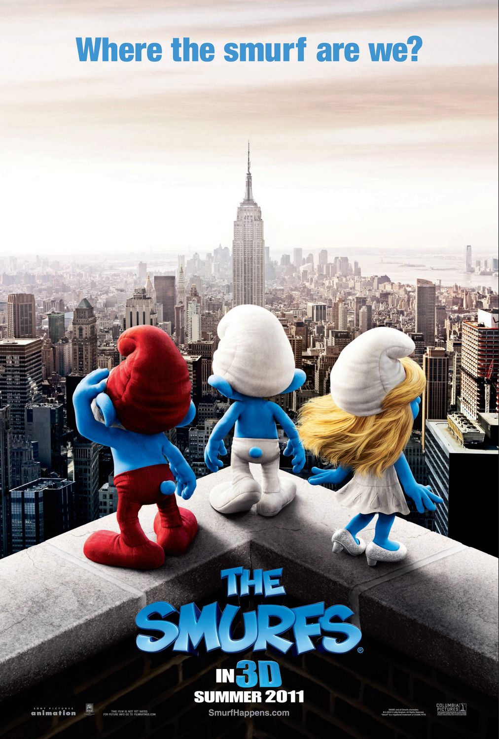 Extra Large Movie Poster Image for The Smurfs (#1 of 20)