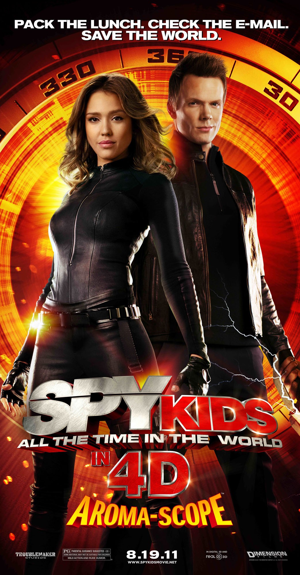 Mega Sized Movie Poster Image for Spy Kids 4: All the Time in the World (#3 of 8)