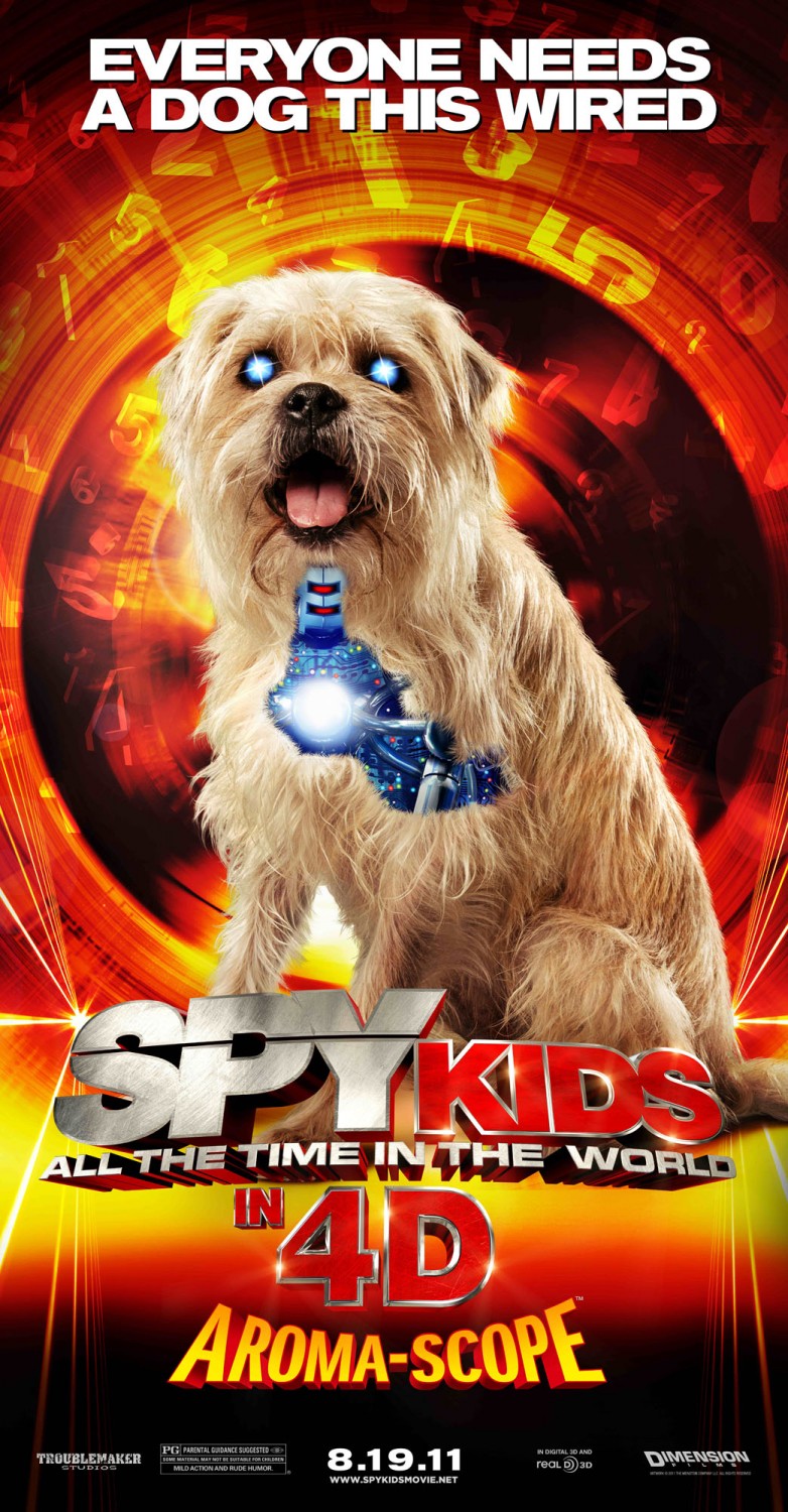 Extra Large Movie Poster Image for Spy Kids 4: All the Time in the World (#4 of 8)