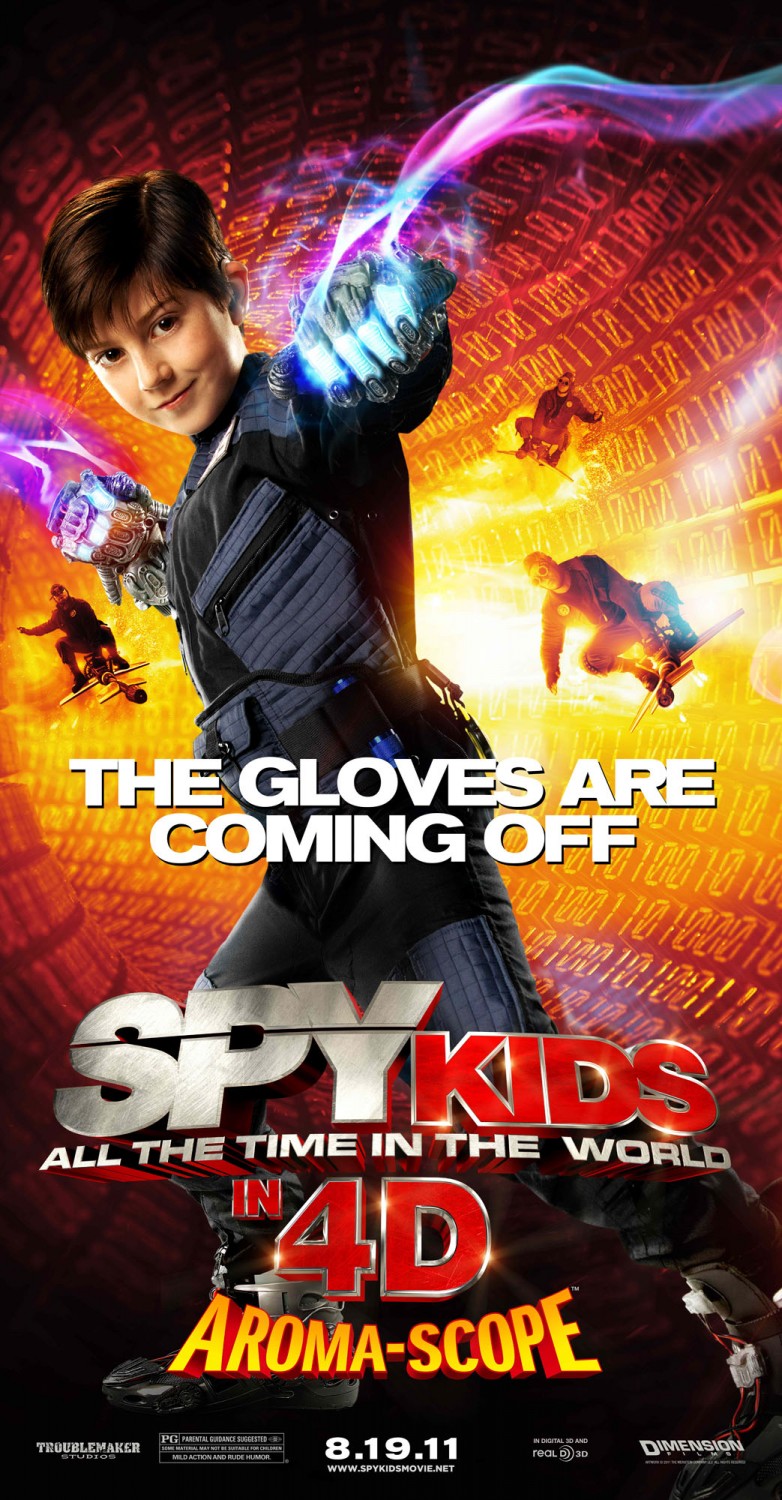 Extra Large Movie Poster Image for Spy Kids 4: All the Time in the World (#5 of 8)
