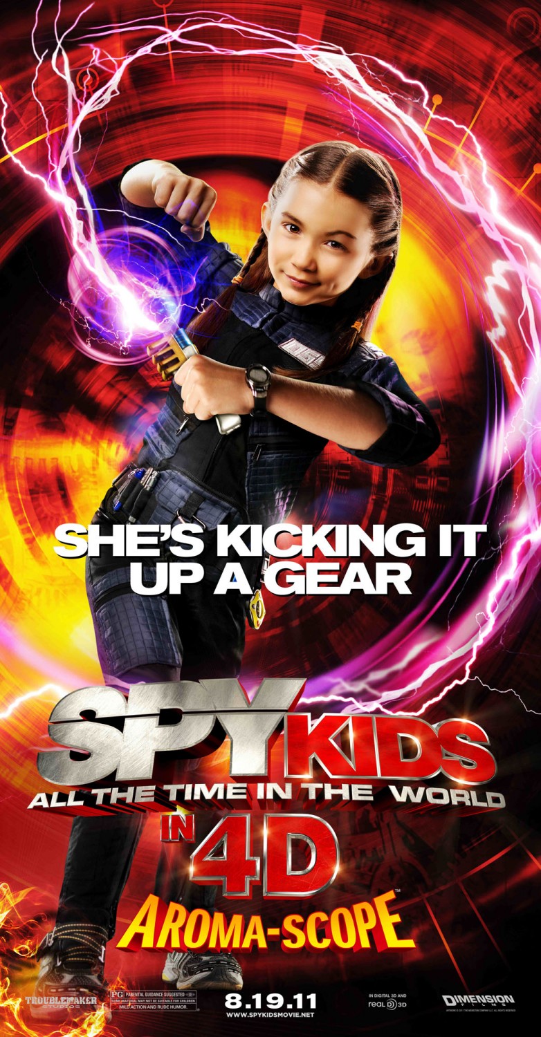 Extra Large Movie Poster Image for Spy Kids 4: All the Time in the World (#6 of 8)
