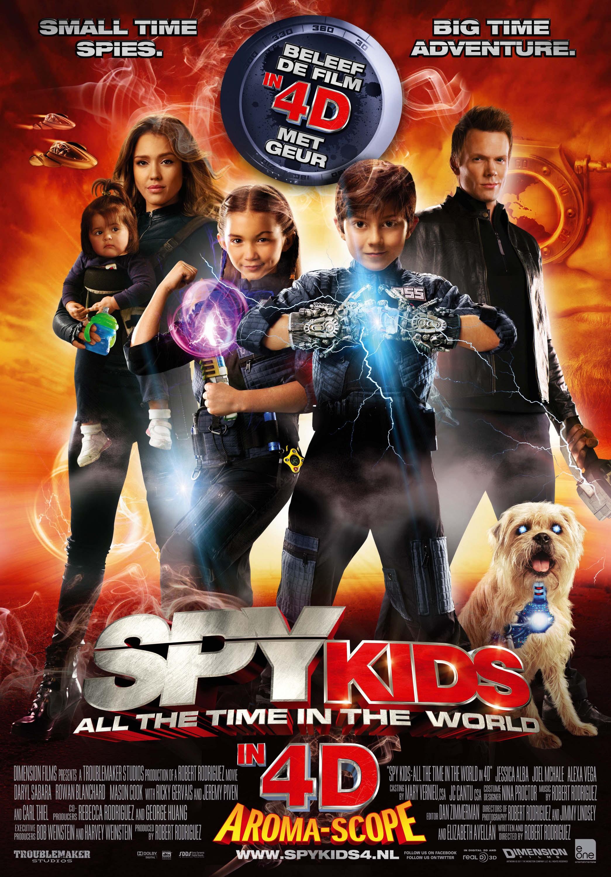 Mega Sized Movie Poster Image for Spy Kids 4: All the Time in the World (#8 of 8)