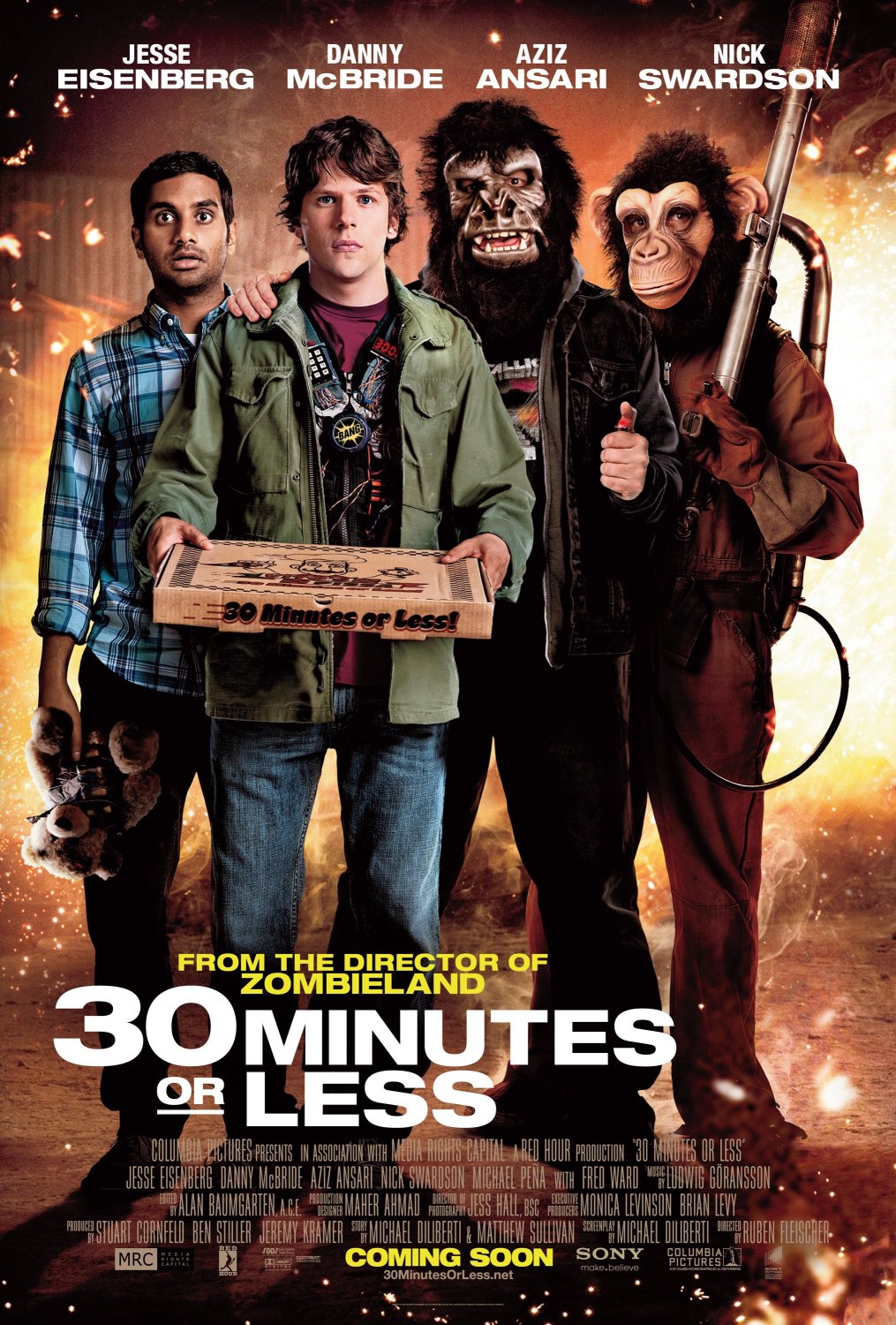 Extra Large Movie Poster Image for 30 Minutes or Less (#4 of 4)