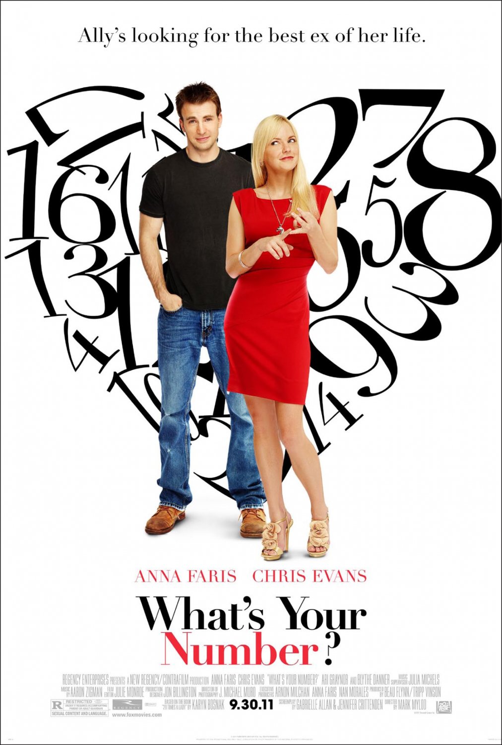 Extra Large Movie Poster Image for What's Your Number? (#2 of 4)