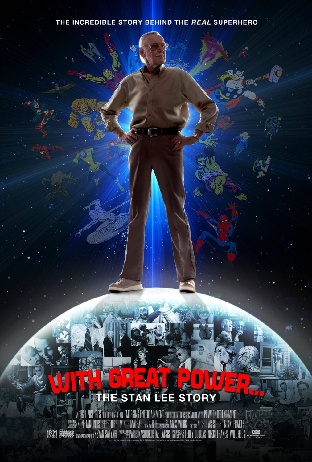 Extra Large Movie Poster Image for With Great Power: The Stan Lee Story (#2 of 2)