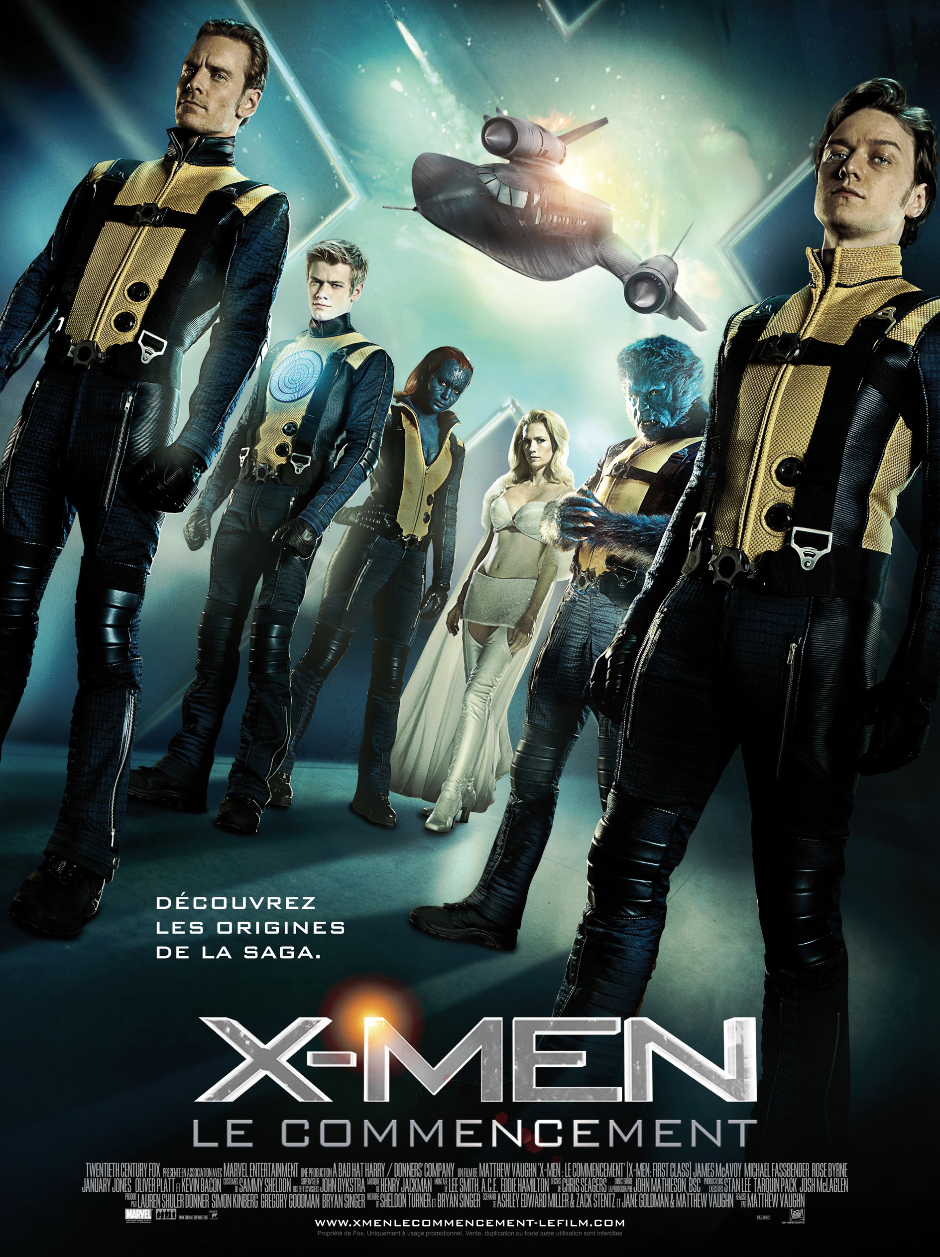 Mega Sized Movie Poster Image for X-Men: First Class (#8 of 17)
