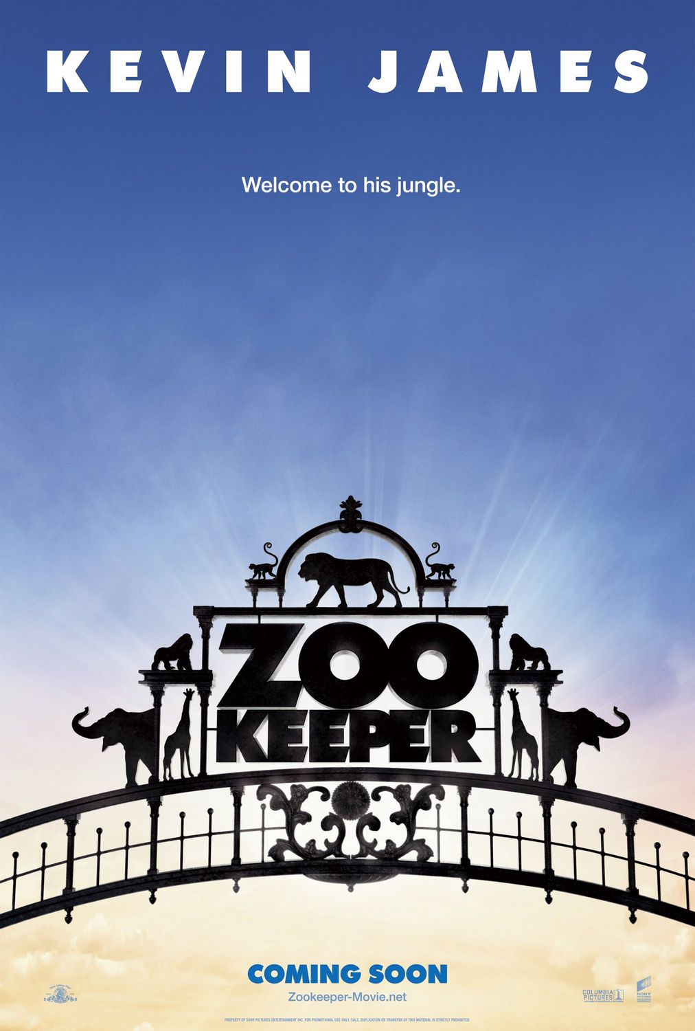 Extra Large Movie Poster Image for The Zookeeper (#1 of 11)